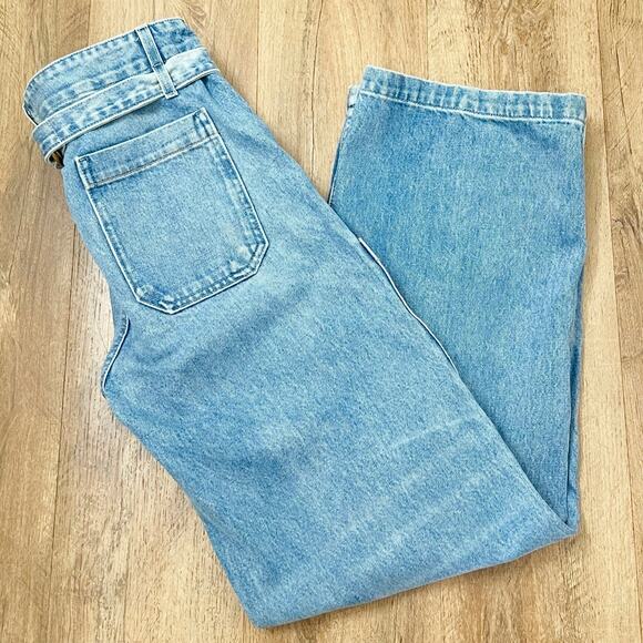 B Sides Women's Light Blue Slim Lasso Denim Jeans Size Small - Picture 6 of 10